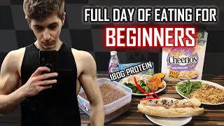 2500 Calorie High Protein Bodybuilding Meal Plan for Beginners  Full Day Of Eating For Lean Bulking [upl. by Gader]