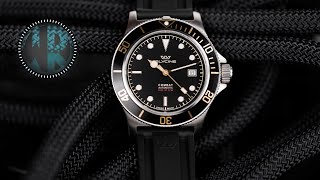 Glycine Combat Sub 42mm Review The Best Swiss Made Diver Under 400 [upl. by Aikmat]