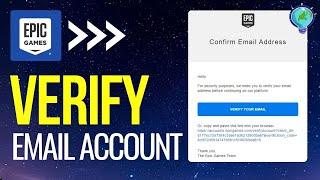 How to Verify Email on Epic Games 2024 Update [upl. by Liam]