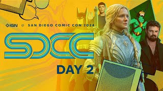 IGN at San Diego ComicCon 2024  Day 2  Marvel Hall H MCU Batman Caped Crusader LotR amp More [upl. by Enellij]