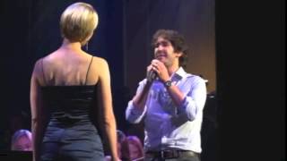 Bridge over Troubled Water The Power of Music Josh Groban and Jen Malenke [upl. by Tena]