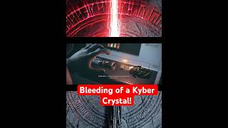 Dagan Gera bleeds his Kyber Crystal to become dark side gaming starwars jedi lightsaber [upl. by Teriann778]