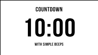 10Minute Countdown ⏳ timer countdown 10minutes 10minutetimer [upl. by Aliemaj756]