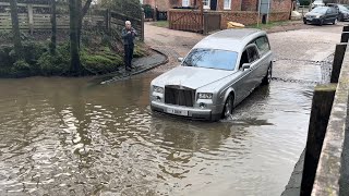 Rufford Ford  Vehicles vs Flooded Ford compilation  63 [upl. by Awhsoj]