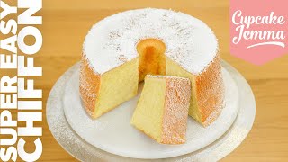 Classic Chiffon Cake Recipe  a baking musthave  Cupcake Jemma [upl. by Odlawso35]