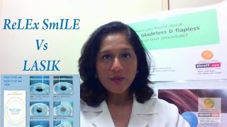 Relex smile vs lasik laser eye surgery [upl. by Lenoj47]