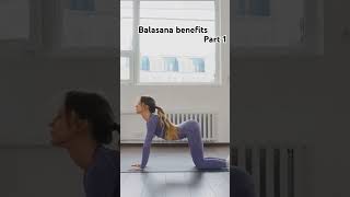 Balasana benefitschild pose benefits balasana childpose shortsvideo shortvideo yoga [upl. by Malory772]