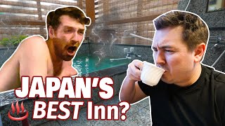 I Stayed at Japans Best Traditional Inn with a Private Hot Spring ⛩️ Feat CDawgVA​ [upl. by Sternlight]