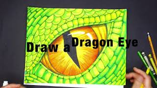 Draw a Dragon Eye [upl. by Rosita]