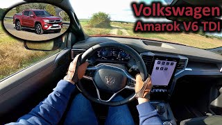 2023 Volkswagen Amarok V6 TDI  POV test drive [upl. by Tor605]