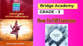 Carnatic Music grade 3 Exercises  music exam  syllabus  Bridge academy  music learn  trending [upl. by Geraldine821]