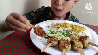 Chicken lolipop ka thali video [upl. by Allanson395]