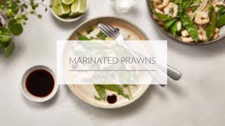 TR90 Recipes Marinated Prawns  Pharmanex [upl. by Fleisig]