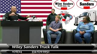 Wiley Sanders Truck Talk  Oct 07 2024 [upl. by Aneerb]