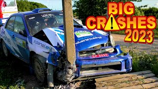 BIG Rally Crashes 2023 Recap by chopitorally crash compilation Best of Crash 2023 [upl. by Miner]