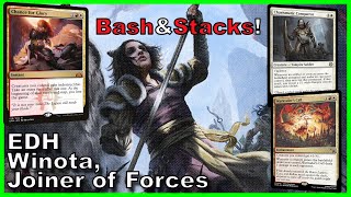 Winota Joiner of Forces EDH Deck Tech  Magic the Gathering [upl. by Zednanref]