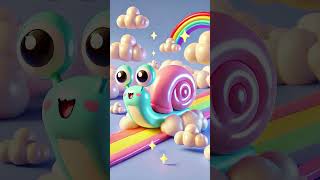 Story Melody Squiggles Cloud Adventure shortanimation story adorable animalstories snail 3d [upl. by Older]