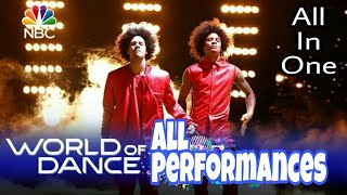 Les Twins  World Of Dance  All Performances [upl. by Ostler500]