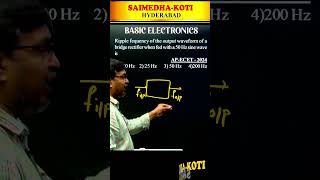 BASIC ELECTRONICS  ECET2024  SAIMEDHA KOTIHYD  9246212138 [upl. by Marcin]