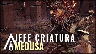 Assassin’s Creed Odyssey  Lucha JEFE MEDUSA Criatura Mitológica Trofeo  Logro [upl. by Cappella]