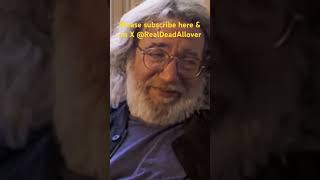 Pt1 jerrygarcia Rare interview 1995 on Neal Cassidy gratefuldead rock music shorts [upl. by Efram192]