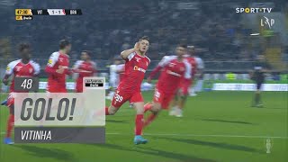 Goal  Golo Vitinha Vitória SC 11 SC Braga Liga 2122 21 [upl. by Yorgen]