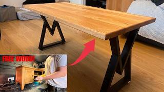 Flipping FREE Wood From Facebook MarketPlace For A Profit  Make Money Woodworking [upl. by Arul57]