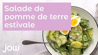 Recette de salade de pomme de terre estivale [upl. by Yonita]