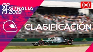 GP de Australia F1 2019  Directo clasificación [upl. by Anirbus630]