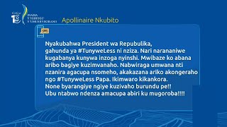 UMUTURAGE YASEKEJE ABITABIRIYE UMUSHYIKIRANO I ASIGAYE ANYWA AMACUPA 2 MURI HAGUNDA YA TUNYWELESS [upl. by Noicnecsa]