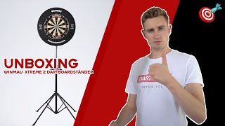 Winmau Dartboardständer Xtreme 2  UNBOXING  Dart Ständer  myDartpfeilTV [upl. by Elana]