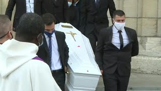 Funeral held for French student found drowned near her home  AFP [upl. by Sylram]