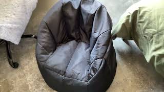 Big Joe Milano Bean Bag Chair [upl. by Ybur]