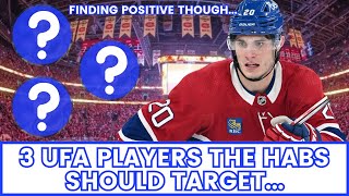 This could SERIOUSLY impact the Habs future 3 UFA TARGETS FOR NEXT SEASON [upl. by Ahsienroc]