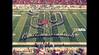 Ohio State University Marching Band Country Western Halftime 92813 Wisconsin [upl. by Brooks]