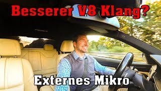 Mehr BMW M3 V8 Sound durch ein externes Mikro ׀ Rode Video Micro vs Sony X3000 R [upl. by Nilyarg427]