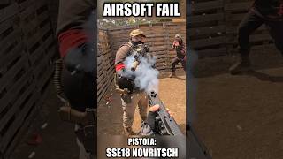 🤣 AIRSOFT FAILS 🤣 ▬ SSE18 Novritsch Gameplay ▬ airsoft gameplay shorts [upl. by Nahsaj]