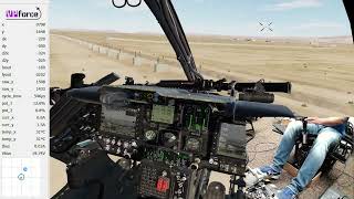 VPForce Rhino DCS Test  Kiowa Warrior [upl. by Shem883]