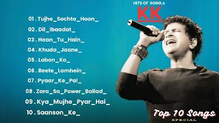 Best of KK  kk songs  Juke box  Best Bollywood songs of kk  Kk hit songs [upl. by Aillil]