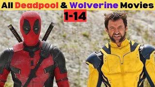 Deadpool amp Wolverine All Movies List  How to watch Deadpool amp Wolverine Movies in order [upl. by Cinelli]