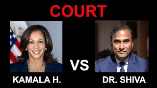 KAMALA HARRIS VS DR SHIVA  NJ COURT BATTLE [upl. by Ahsiekan401]