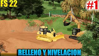 🚧FS 22 relleno y nivelación de laguna para construir 🚧 [upl. by Ermentrude]