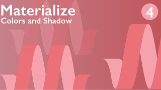 Materialize CSS Tutorial 4  Colors amp Shadows [upl. by Grey587]