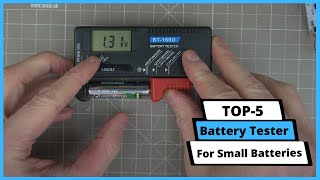 ✅ Best Battery Tester For Small Batteries Battery Tester For Small Batteries Buyers Guide [upl. by Sudaorb]