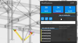 BIM 360 Docs  Comparaison de modèles Autodesk Advance Steel [upl. by Htir337]