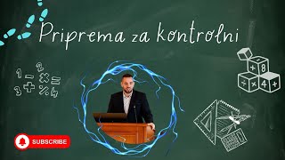 Priprema za II kontrolni zadatak 6 razred [upl. by Gretna]