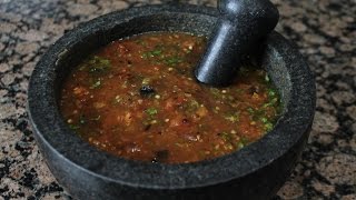 SALSA MOLCAJETE [upl. by Fasto873]