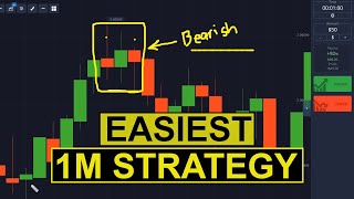 Easiest 1M Binary Options Strategy  The 3Candle EntryExit Pattern 2024 [upl. by Tine]