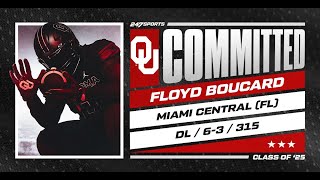 WATCH Floyd Boucard commits to Oklahoma [upl. by Adai]