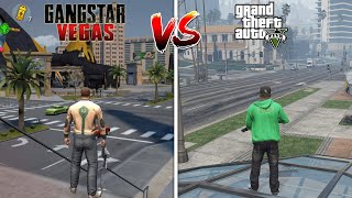 Gangstar Vegas VS GTA 5 [upl. by Shulins]